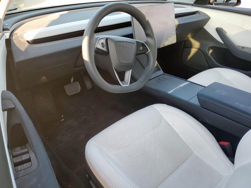 5YJ3E1EA9SF922194 - 2025 TESLA MODEL 3 GRAY photo 8