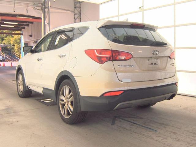 5XYZWDLA8DG029912 - 2013 HYUNDAI SANTA FE S WHITE photo 3