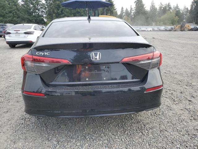 JHMFE1F78NX004994 - 2022 HONDA CIVIC EX BLACK photo 6