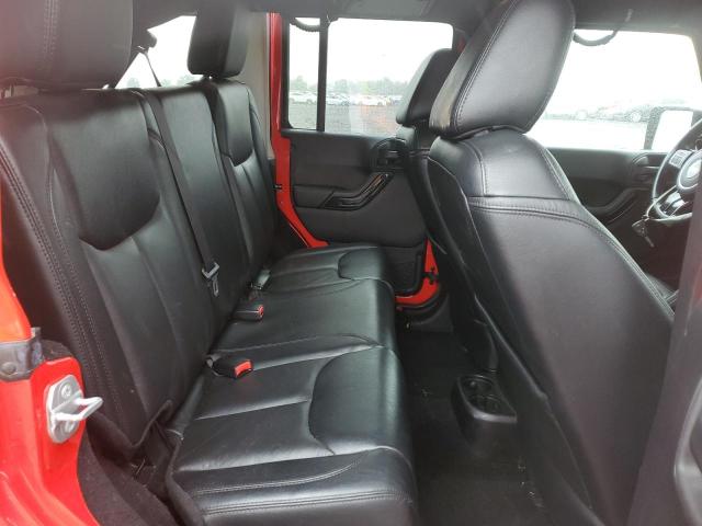 1C4BJWEG8FL754396 - 2015 JEEP WRANGLER U SAHARA RED photo 10