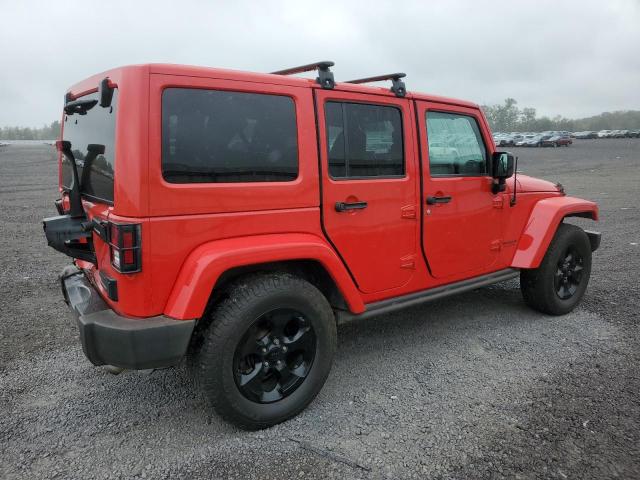 1C4BJWEG8FL754396 - 2015 JEEP WRANGLER U SAHARA RED photo 3