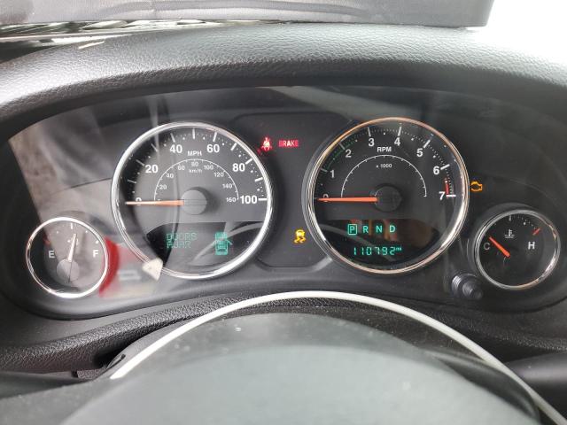 1C4BJWEG8FL754396 - 2015 JEEP WRANGLER U SAHARA RED photo 9