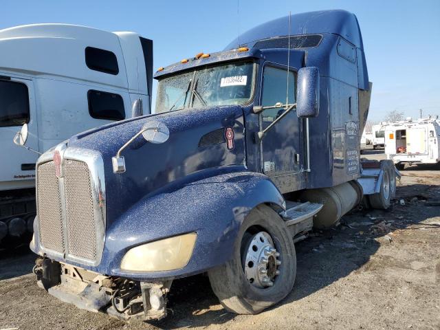 1XKAD48XX9J232649 - 2009 KENWORTH CONSTRUCTI T660 BLUE photo 2