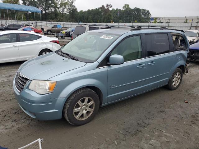 2A8HR54P68R787608 - 2008 CHRYSLER TOWN & COU TOURING TEAL photo 1