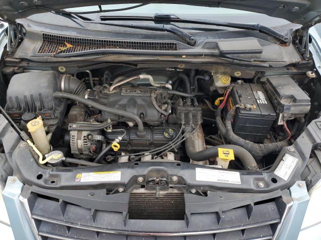 2A8HR54P68R787608 - 2008 CHRYSLER TOWN & COU TOURING TEAL photo 12