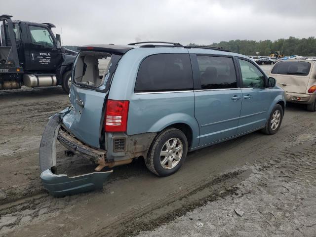 2A8HR54P68R787608 - 2008 CHRYSLER TOWN & COU TOURING TEAL photo 3