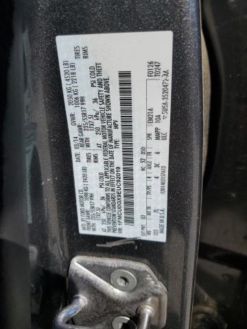 1FMCU0GX9EUC92019 - 2014 FORD ESCAPE SE GRAY photo 13