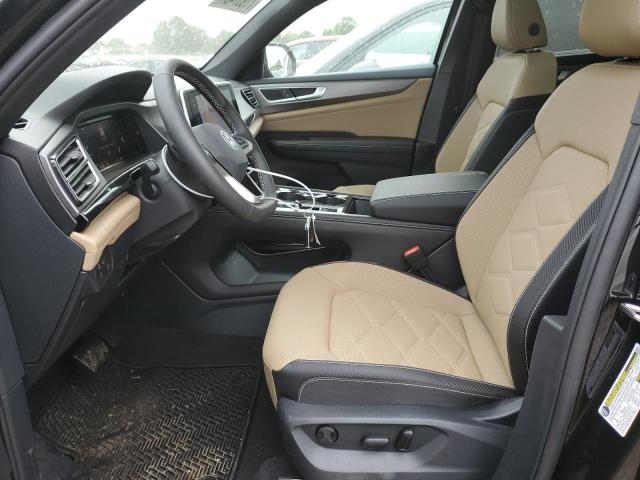 1V2KE2CA6RC254977 - 2024 VOLKSWAGEN ATLAS CROS SE Черный фото 7