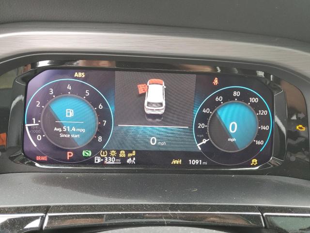 1V2KE2CA6RC254977 - 2024 VOLKSWAGEN ATLAS CROS SE Черный фото 9