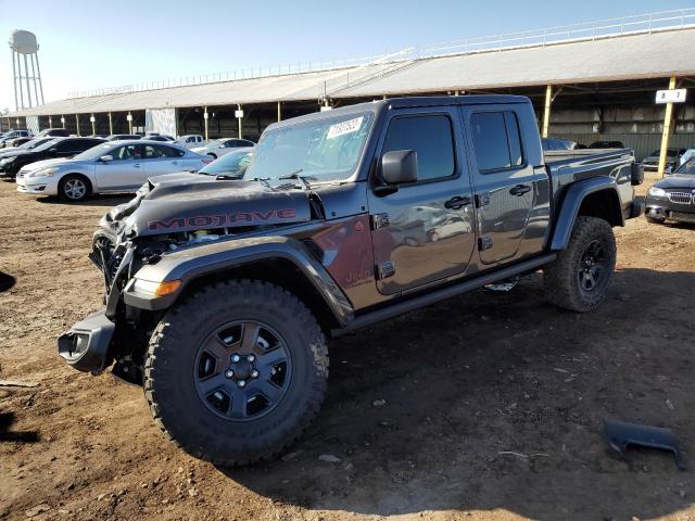 1C6JJTEG9NL154387 - 2022 JEEP GLADIATOR MOJAVE GRAY photo 1