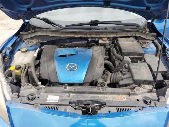 JM1BL1L79C1673771 - 2012 MAZDA 3 I BLUE photo 11