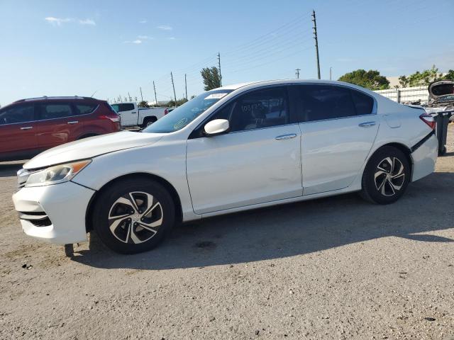 1HGCR2F38HA171909 - 2017 HONDA ACCORD LX WHITE photo 1