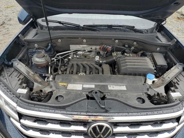 1V2YE2CA1LC226165 - 2020 VOLKSWAGEN ATLAS CROS SE BLUE photo 11