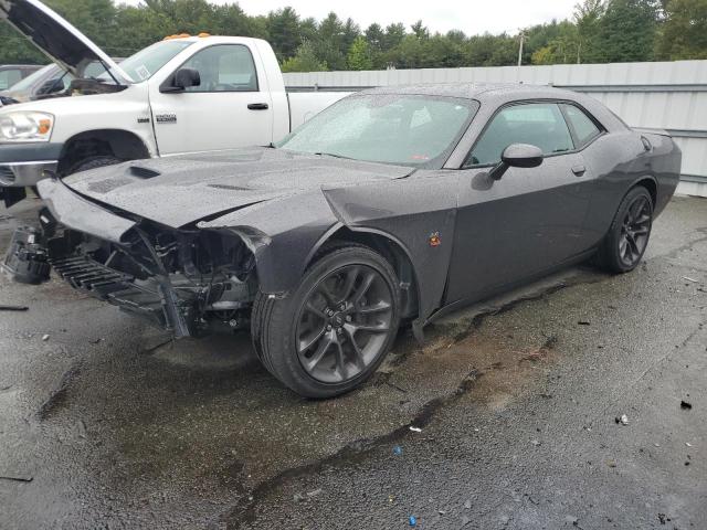 2C3CDZFJ5MH617776 - 2021 DODGE CHALLENGER R/T SCAT PACK GRAY photo 1