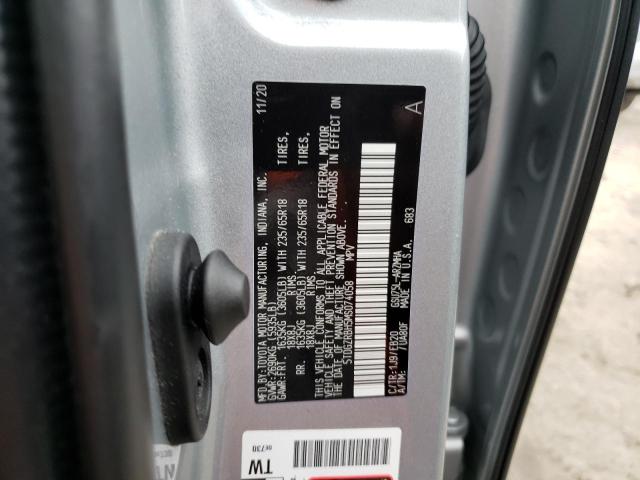 5TDGZRBH5MS074058 - 2021 TOYOTA HIGHLANDER XLE Gümüş foto 14