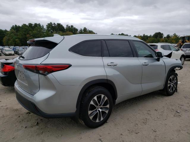5TDGZRBH5MS074058 - 2021 TOYOTA HIGHLANDER XLE Gümüş foto 3