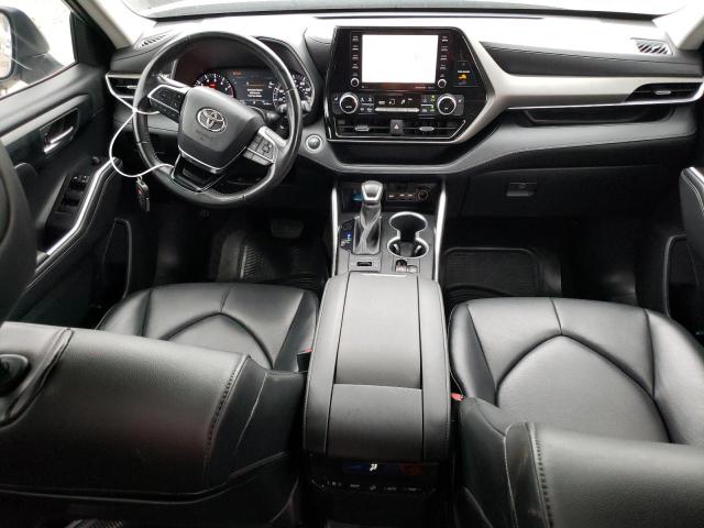 5TDGZRBH5MS074058 - 2021 TOYOTA HIGHLANDER XLE Gümüş foto 8