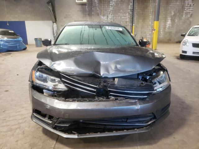 3VW267AJ8GM390440 - 2016 VOLKSWAGEN JETTA S GRAY photo 5