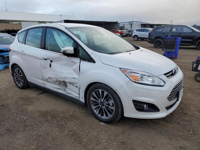 1FADP5DU5HL109996 - 2017 FORD C-MAX TITANIUM WHITE photo 4