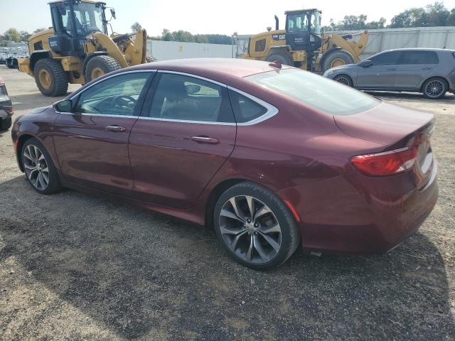 1C3CCCCG9FN580962 - 2015 CHRYSLER 200 C RED photo 2