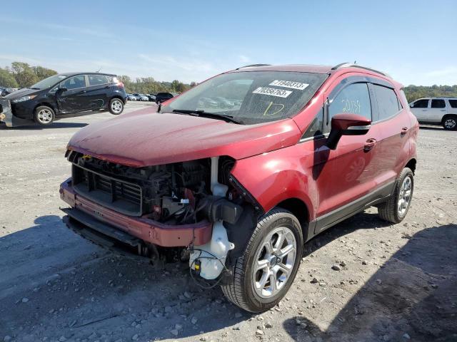 MAJ6P1ULXJC207579 - 2018 FORD ECOSPORT SE RED photo 1