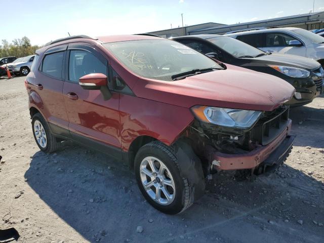 MAJ6P1ULXJC207579 - 2018 FORD ECOSPORT SE RED photo 4