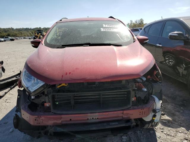 MAJ6P1ULXJC207579 - 2018 FORD ECOSPORT SE RED photo 5