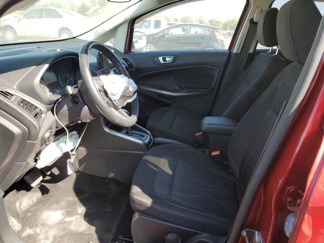 MAJ6P1ULXJC207579 - 2018 FORD ECOSPORT SE RED photo 7