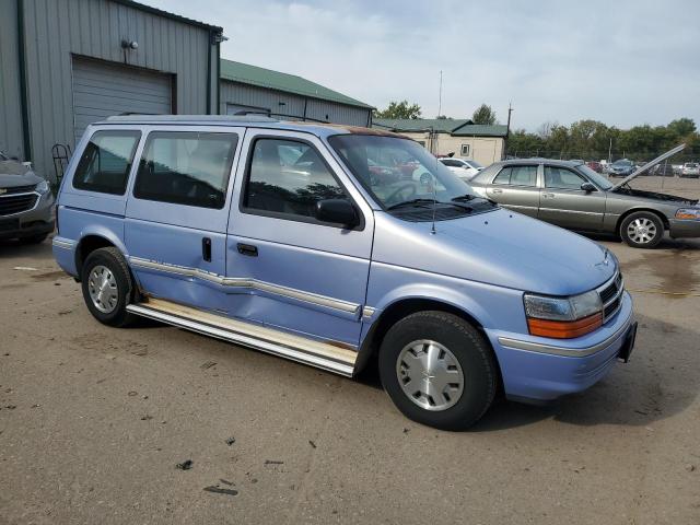 2B4GH2533PR287787 - 1993 DODGE CARAVAN BLUE photo 4