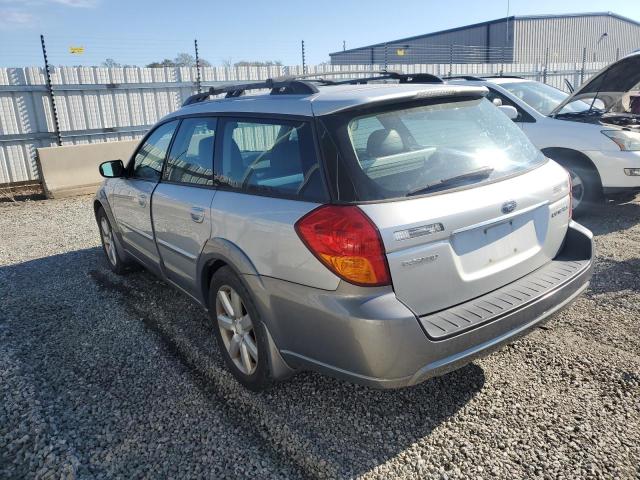 4S4BP62C467344747 - 2006 SUBARU LEGACY OUTBACK 2.5I LIMITED SILVER photo 2