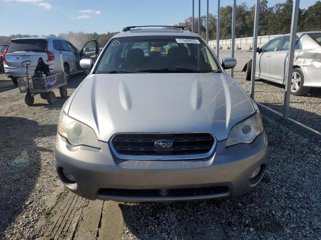 4S4BP62C467344747 - 2006 SUBARU LEGACY OUTBACK 2.5I LIMITED SILVER photo 5