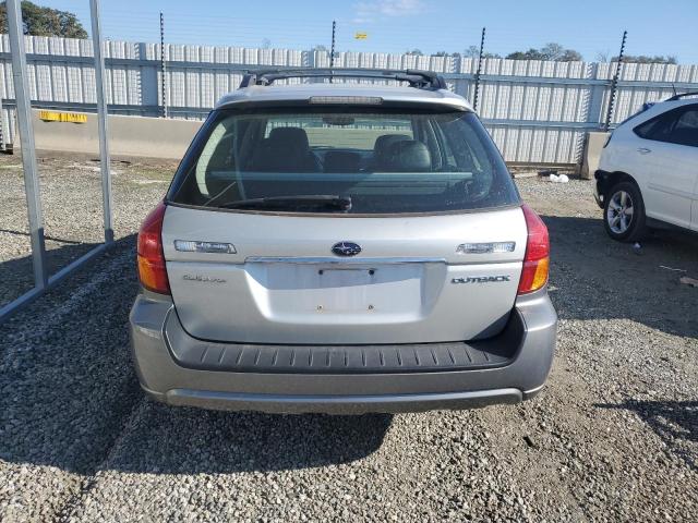 4S4BP62C467344747 - 2006 SUBARU LEGACY OUTBACK 2.5I LIMITED SILVER photo 6