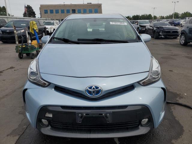 JTDZN3EU5FJ033374 - 2015 TOYOTA PRIUS V BLUE photo 5