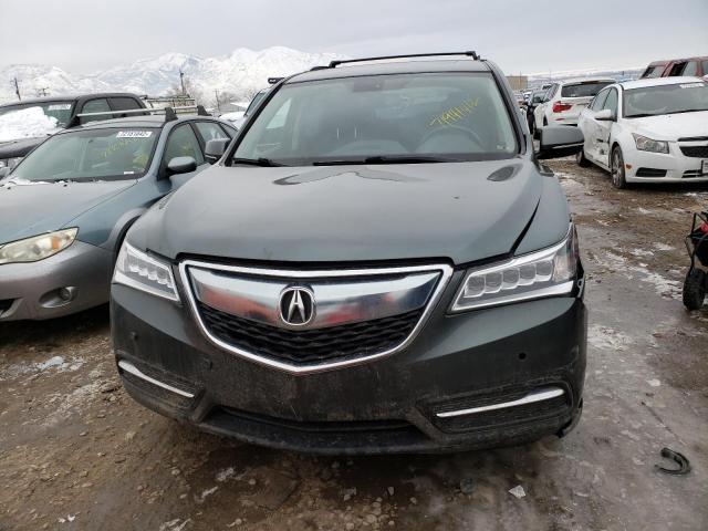 5FRYD4H80FB003935 - 2015 ACURA MDX ADVANCE GRAY photo 5