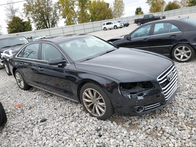 WAURVAFD4CN003934 - 2012 AUDI A8 L QUATTRO BLACK photo 4