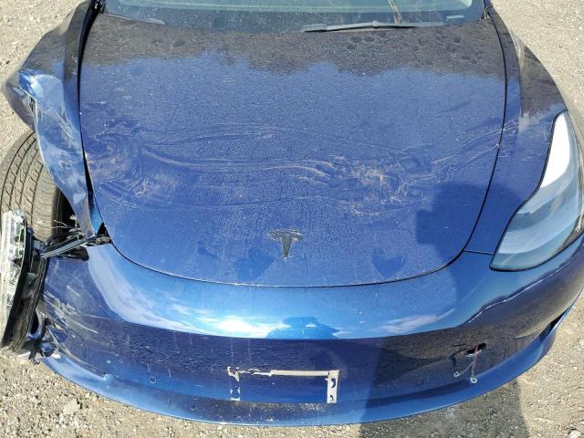 5YJ3E1EAXNF303849 - 2022 TESLA MODEL 3 BLUE photo 11