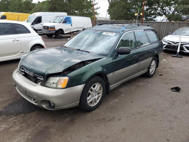 4S3BH675816677057 - 2001 SUBARU LEGACY OUTBACK AWP 绿色 照片 1