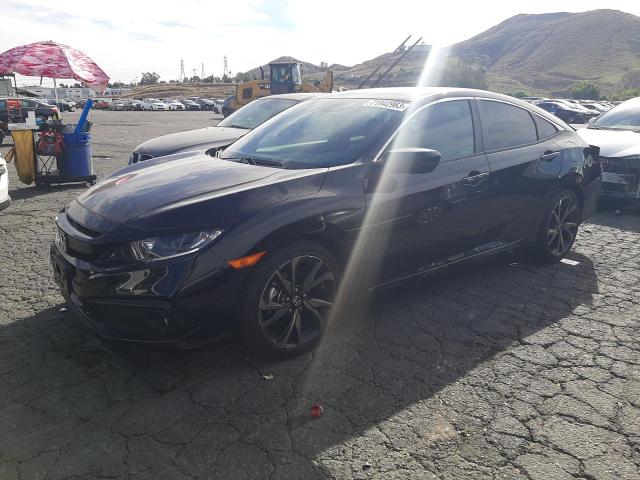 2HGFC2F81MH548781 - 2021 HONDA CIVIC SPORT 黑色 照片 1