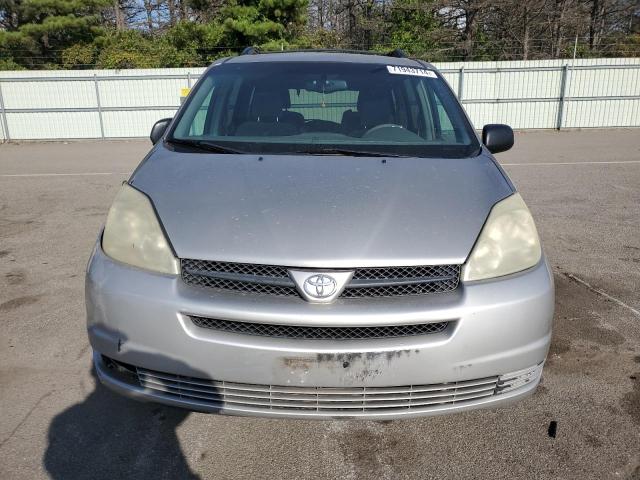 5TDZA23C04S195056 - 2004 TOYOTA SIENNA CE SILVER photo 5