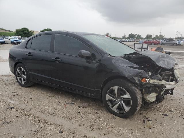 19XFA16609E007785 - 2009 HONDA CIVIC LX-S შავი ფოტო 4