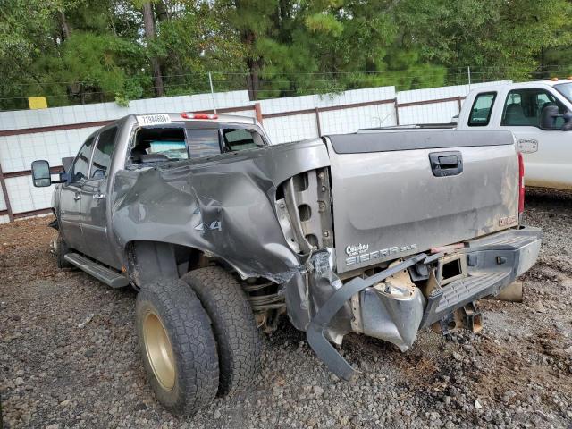 1GT423C8XDF131387 - 2013 GMC SIERRA K3500 SLE SILVER photo 2