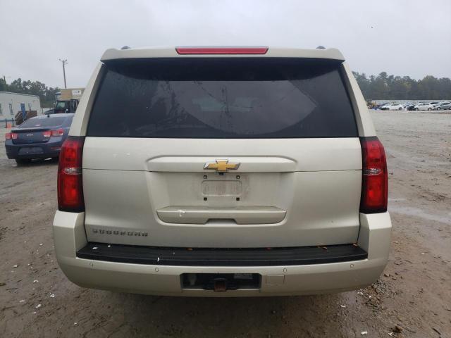 1GNSKHKCXHR151970 - 2017 CHEVROLET SUBURBAN K1500 LT SILVER photo 6