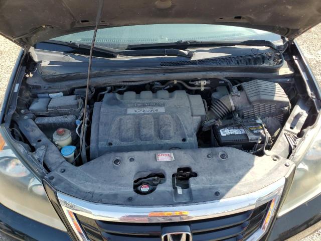 5FNRL3H79AB083593 - 2010 HONDA ODYSSEY EXL BLACK photo 12