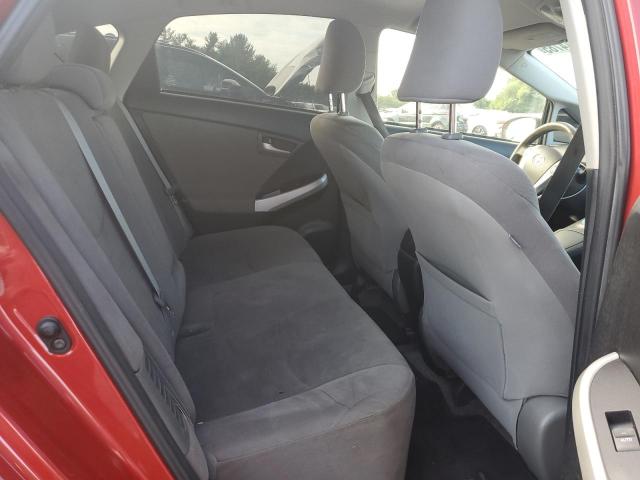 JTDKN3DUXD5569617 - 2013 TOYOTA PRIUS 红色 照片 10