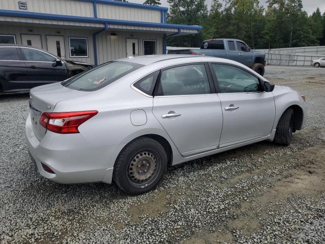 3N1AB7APXHY278668 - 2017 NISSAN SENTRA S SILVER photo 3