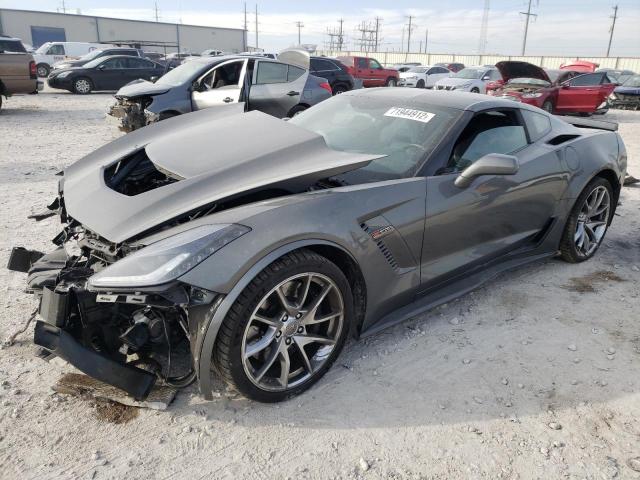 1G1YU2D69G5606730 - 2016 CHEVROLET CORVETTE Z06 3LZ GRAY photo 1