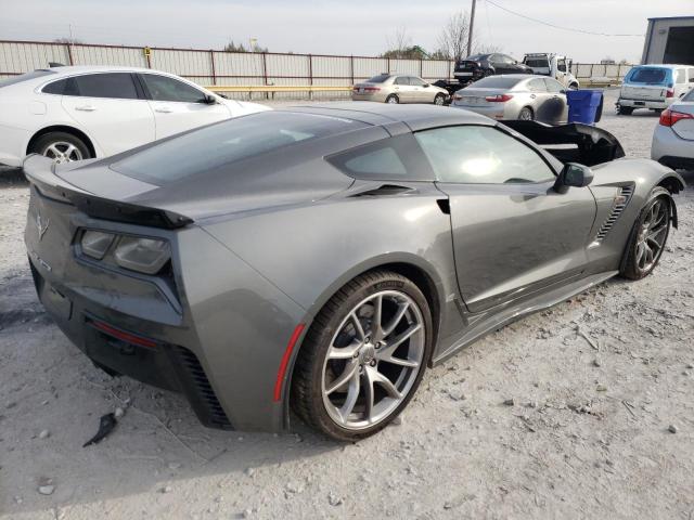 1G1YU2D69G5606730 - 2016 CHEVROLET CORVETTE Z06 3LZ GRAY photo 3