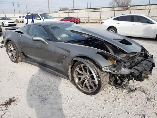 1G1YU2D69G5606730 - 2016 CHEVROLET CORVETTE Z06 3LZ GRAY photo 4