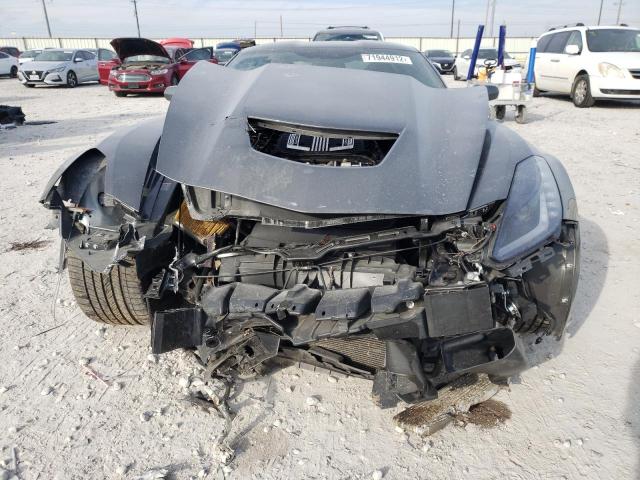 1G1YU2D69G5606730 - 2016 CHEVROLET CORVETTE Z06 3LZ GRAY photo 5