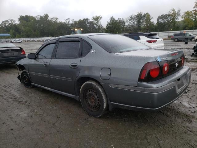 2G1WF52E049367788 - 2004 CHEVROLET IMPALA GRAY photo 2